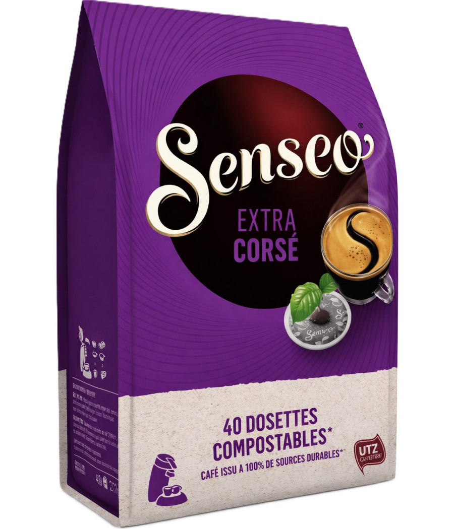 DOSETTES CAFE EXTRA CORSE SENSEO 277G