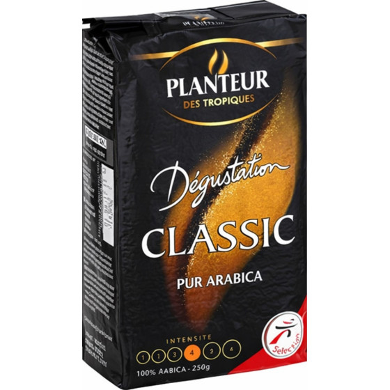 CAFE SOLUBLES CLASSIC DEGUSTATION PLANTEUR DES TROPIQUES 250G