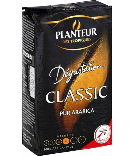 CAFE SOLUBLES CLASSIC DEGUSTATION PLANTEUR DES TROPIQUES 250G