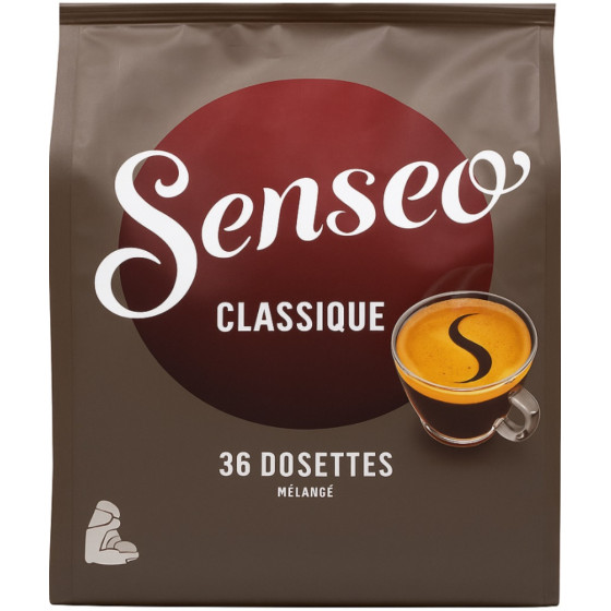 DOSETTES CAFE CLASSIQUE SENSEO 250G