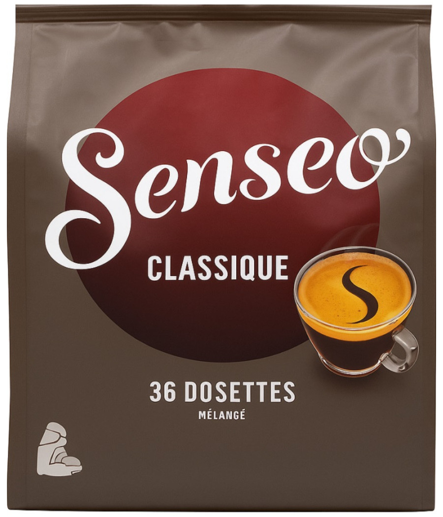 DOSETTES CAFE CLASSIQUE SENSEO 250G
