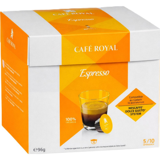 CAPSULES CAFE ESPRESSO CAFE ROYAL 96G