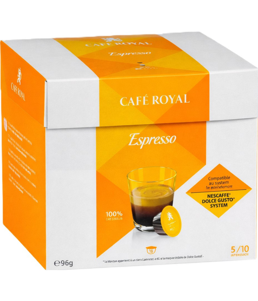 CAPSULES CAFE ESPRESSO CAFE ROYAL 96G