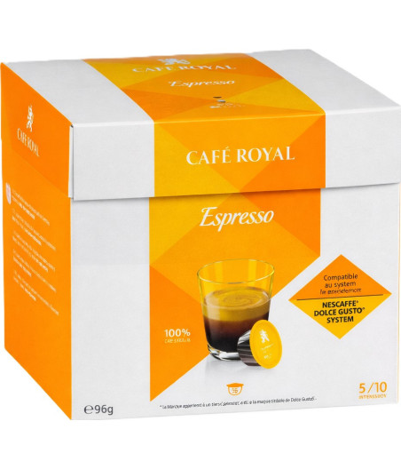 CAPSULES CAFE ESPRESSO CAFE ROYAL 96G