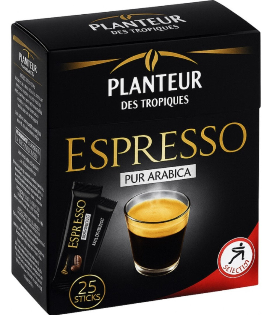 CAFE SOLUBLE ESPRESSO PLANTEUR DES TROPIQUES 50G