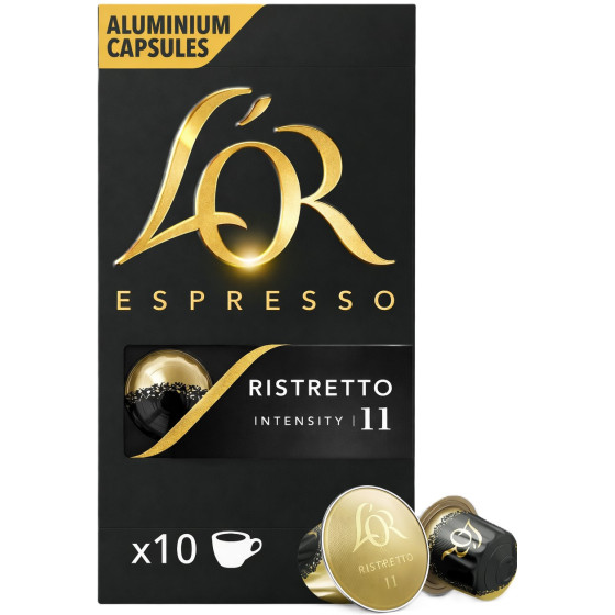 CAPSULES CAFE RISTRETTO ESPRESSO L'OR 52G