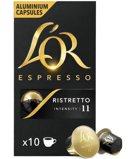 CAPSULES CAFE RISTRETTO ESPRESSO L'OR 52G