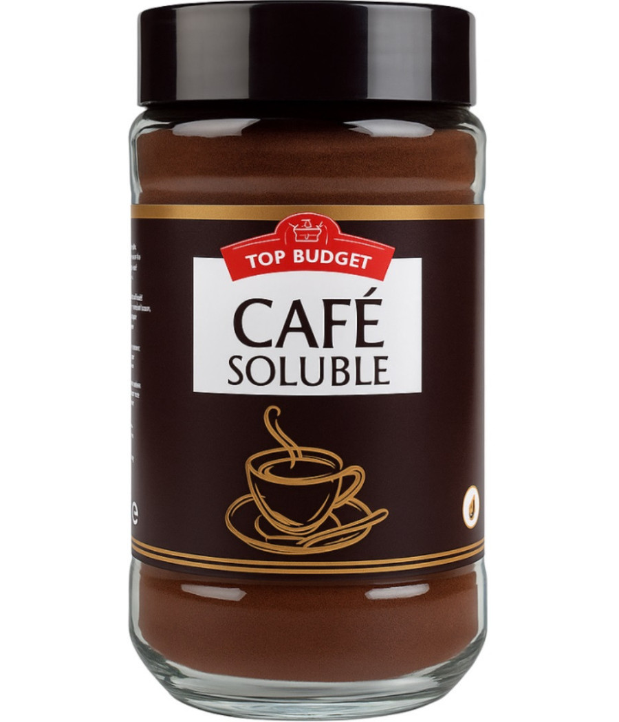 CAFE SOLUBLE TOP BUDGET 200G