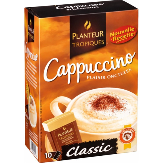 CAPUCCINO CLASSIC PLANTEUR DES TROPIQUES 140G