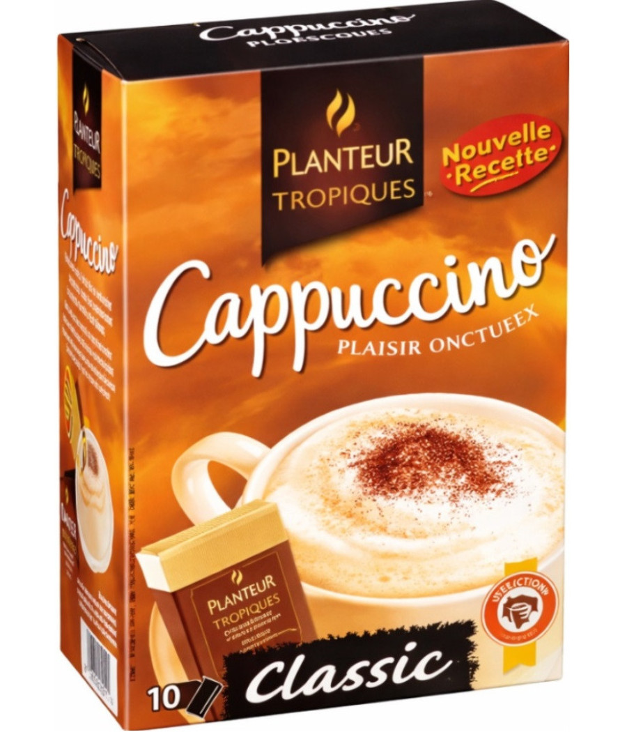 CAPUCCINO CLASSIC PLANTEUR DES TROPIQUES 140G