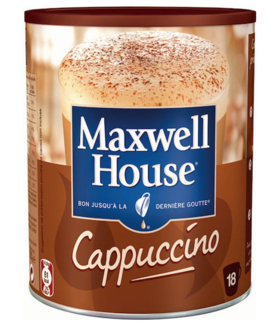 CAPPUCCINO SOLUBLE CLASSIQUE MAXWELL HOUSE 280G