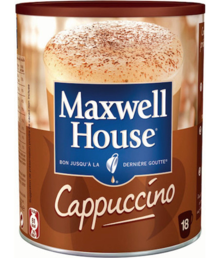 CAPPUCCINO SOLUBLE CLASSIQUE MAXWELL HOUSE 280G
