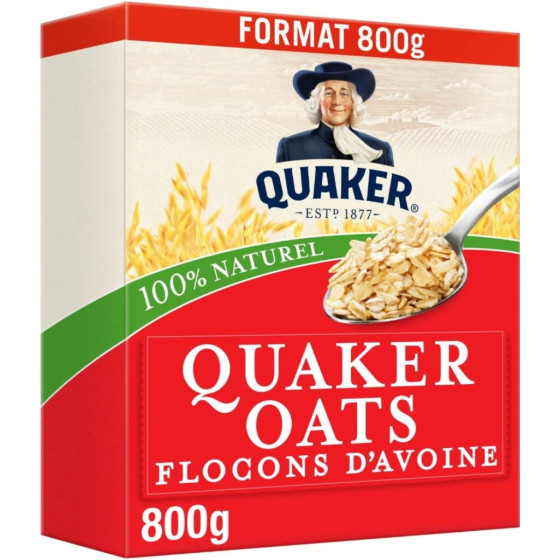 FLOCONS D'AVOINE COMPLETE QUAKER 800G