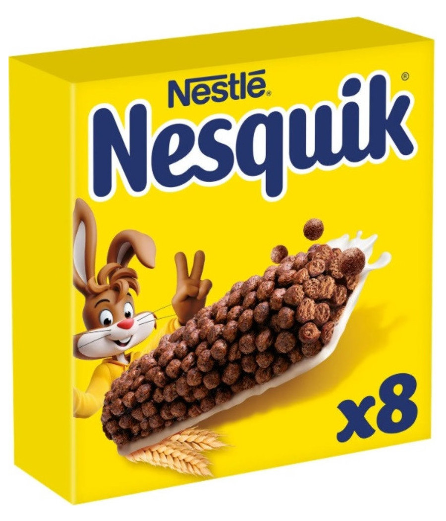 BARRES DE CEREALES NESQUIK CHOCOLAT NESTLE 200G