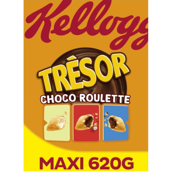 CEREALES TRESOR CHOCO ROULETTE KELLOGG'S 620G