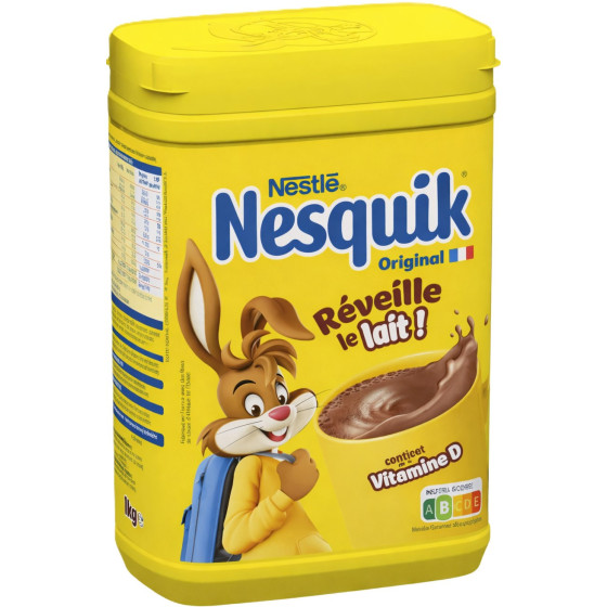NESQUIK CHOCOLAT EN POUDRE NESTLE 1KG