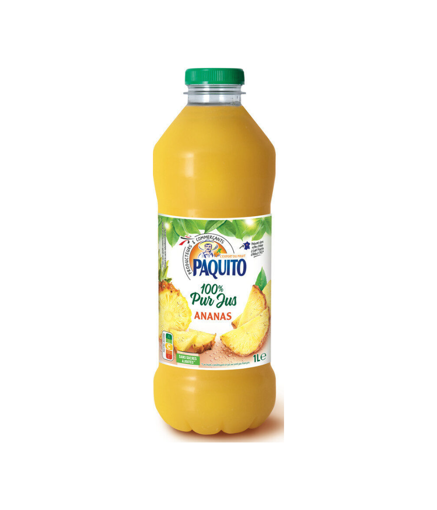 JUS DE FRUITS PAQUITO PUR JUS ANANAS 1L