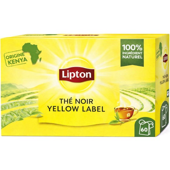 THE NOIR YELLOW LABEL LIPTON X60 120G