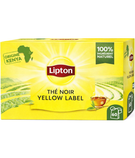 THE NOIR YELLOW LABEL LIPTON X60 120G