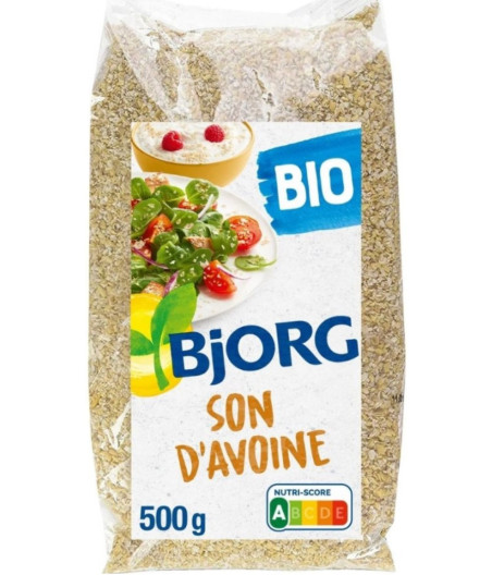 CEREALES SON D'AVOINE BIO BJORG 500G
