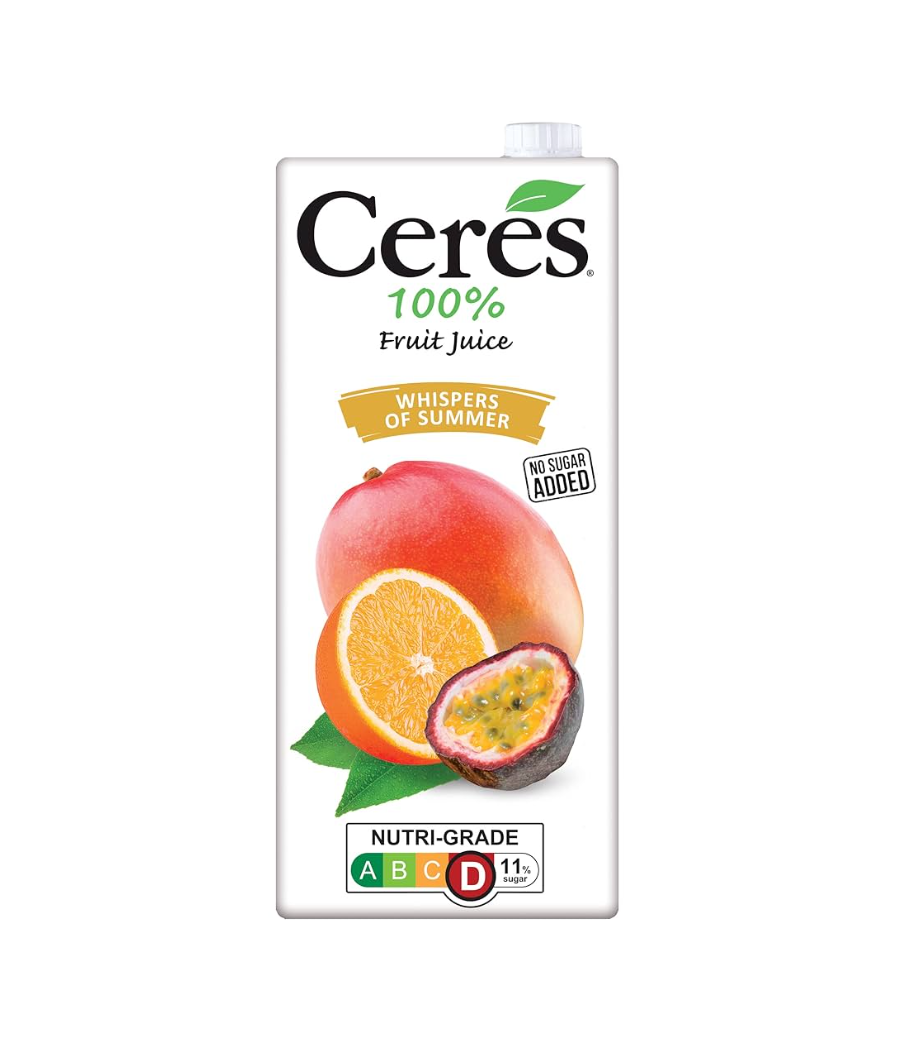 JUS DE FRUITS CERES MULTI-FRUITS  JUICE WHISPERS OF SUMMER 1L