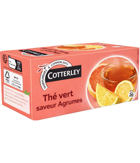 THE VERT SAVEUR AGRUM COTTERLEY 40G