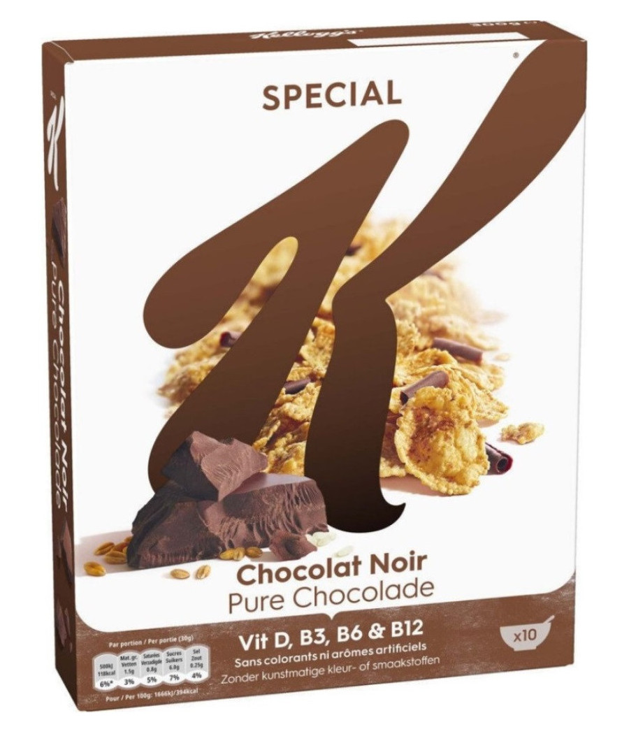 CEREALES SPECIAL K CHOCOLAT NOIR KELLOGG'S 300G