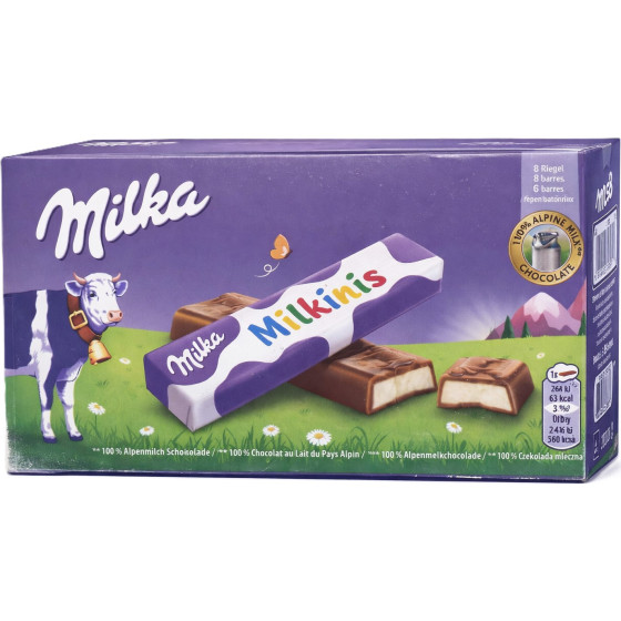 CHOCOLATS MILKINIS MILKA 87.5G