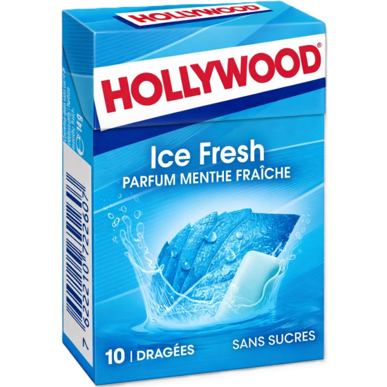 CHEWING-GUM ICE FRESH HOLLYWOOD 14G