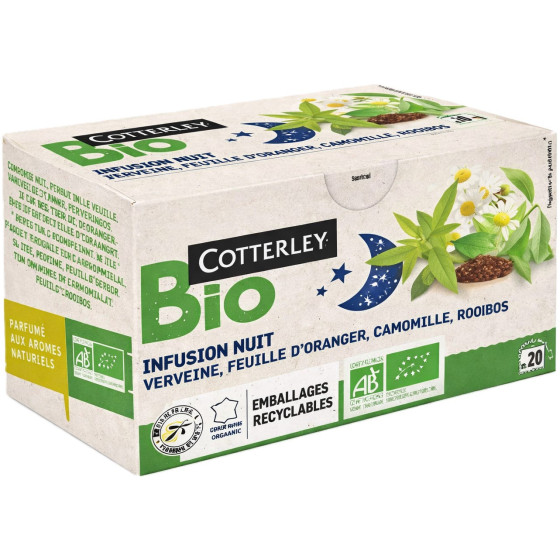 INFUSION DE NUIT BIO COTTERLEY 30G