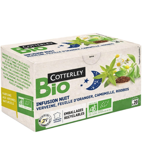 INFUSION DE NUIT BIO COTTERLEY 30G
