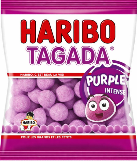 BONBONS TAGADA PURPLE FRUITY HARIBO 288G