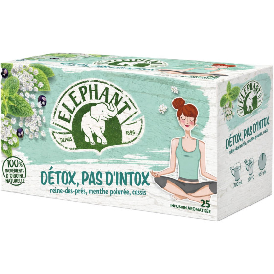 INFUSIONS DETOX PAS D'INTOX ELEPHANT 40G