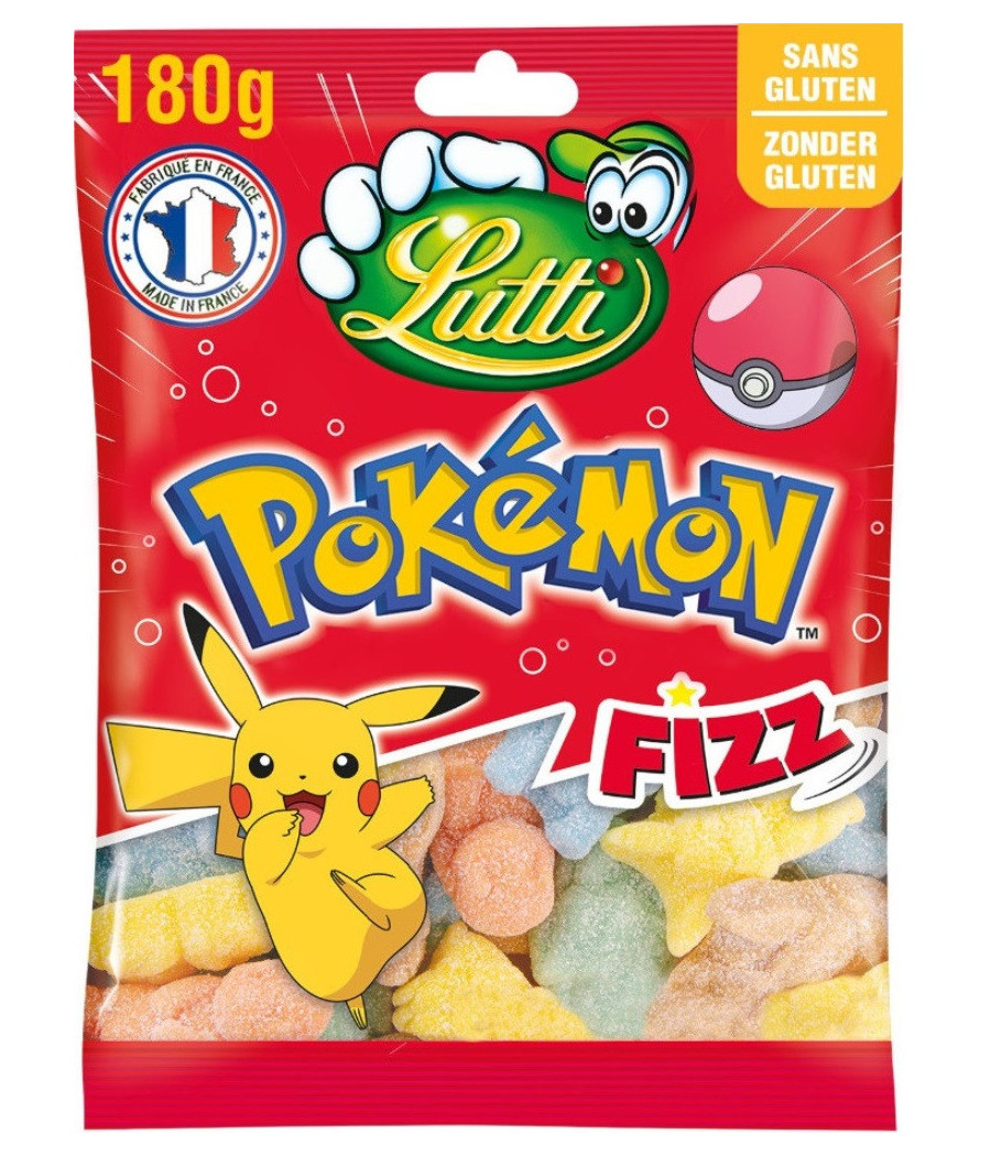 BONBONS POKEMON FIZZ LUTTI 180G