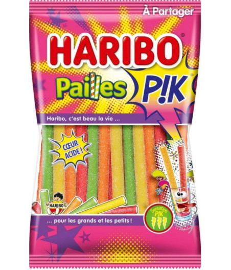 BONBONS PAILLES PIK HARIBO 180G