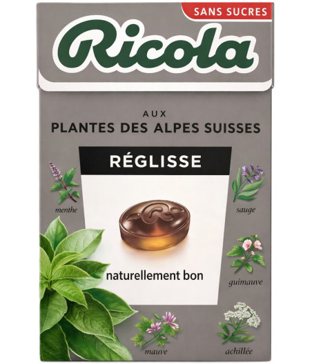 BONBONS REGLISSE RICOLA 50G