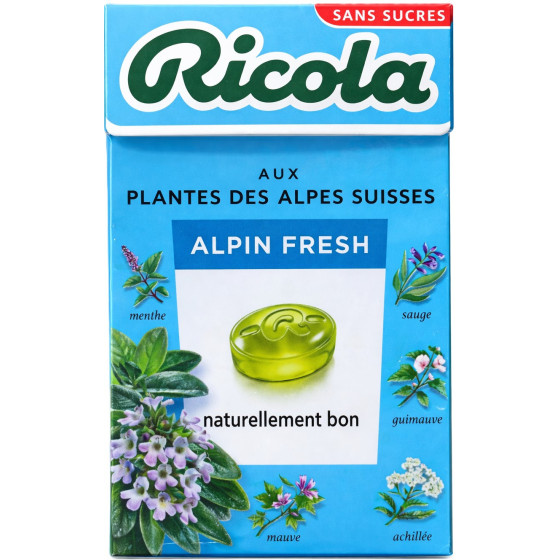 BONBONS ALPIN FRESH RICOLA 50G