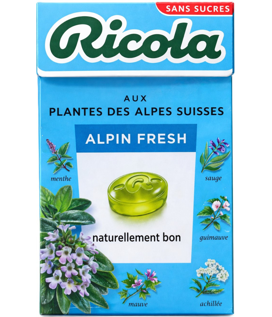 BONBONS ALPIN FRESH RICOLA 50G