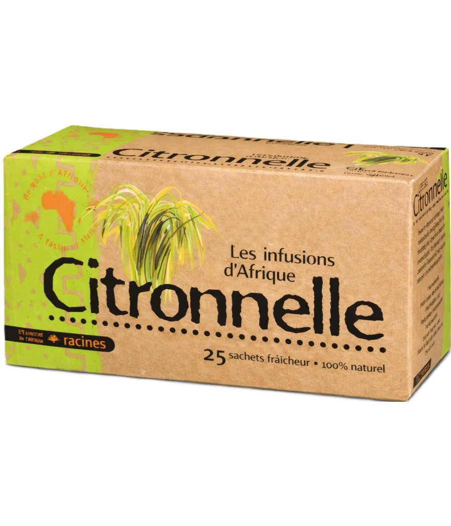 INFUSION D'AFRIQUE CITRONNELLE RACINES 40G