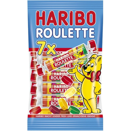 BONBONS ROULETTE HARIBO 175G