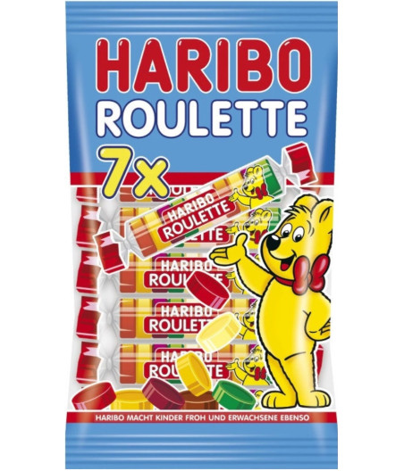 BONBONS ROULETTE HARIBO 175G