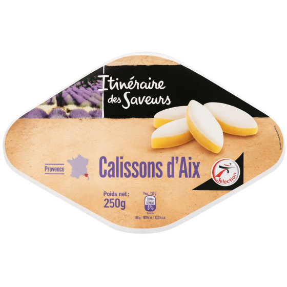 BONBONS CALISSONS D’AIX ITINERAIRE DES SAVEURS 250G
