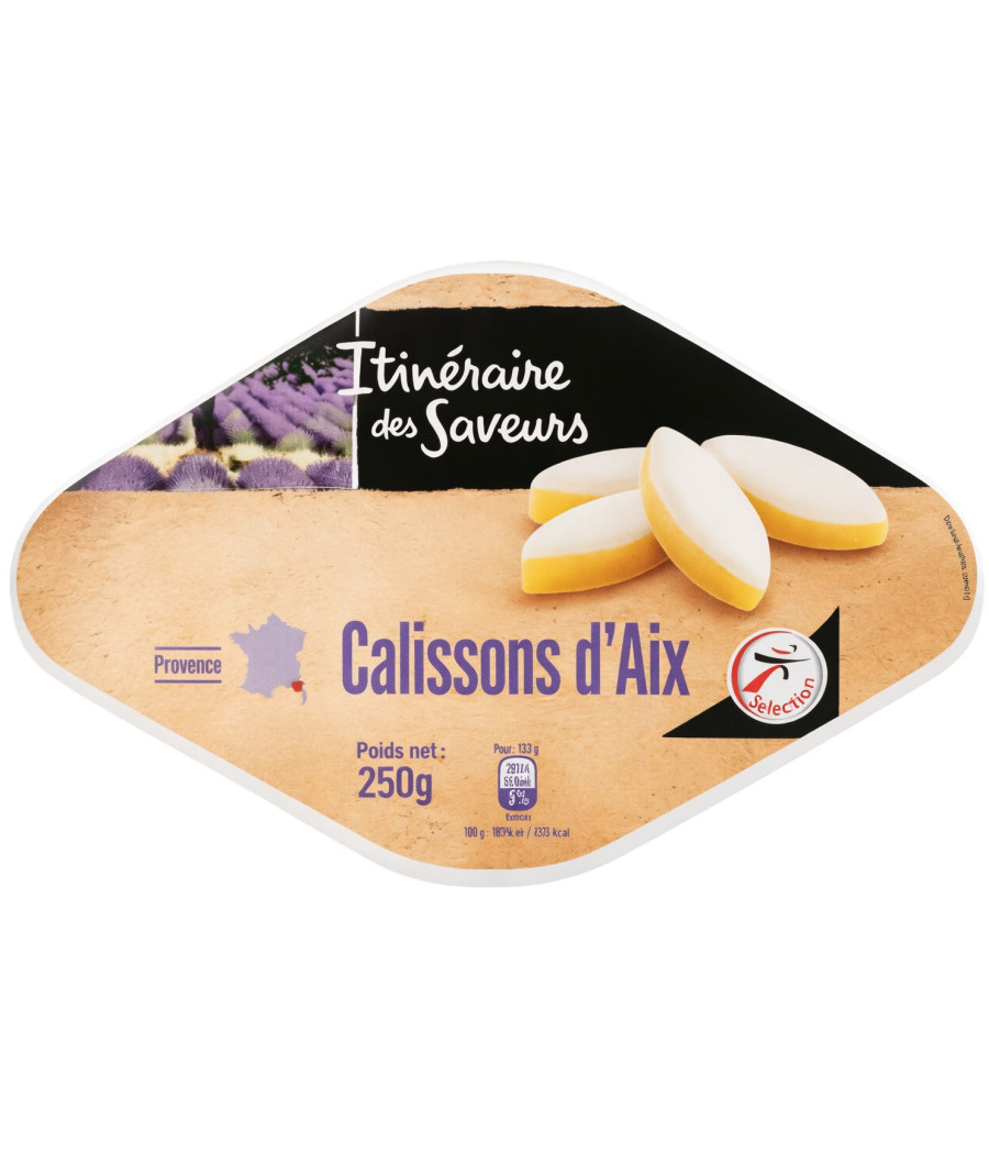 BONBONS CALISSONS D’AIX ITINERAIRE DES SAVEURS 250G