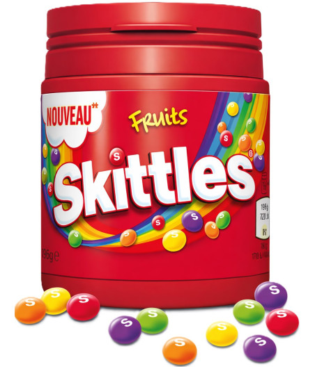 BONBONS AUX FRUITS SKITTLES 125G