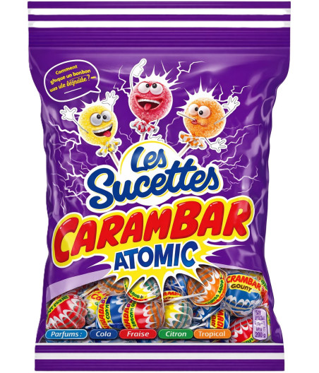 SUCETTES ATOMIC CARAMBAR 156G