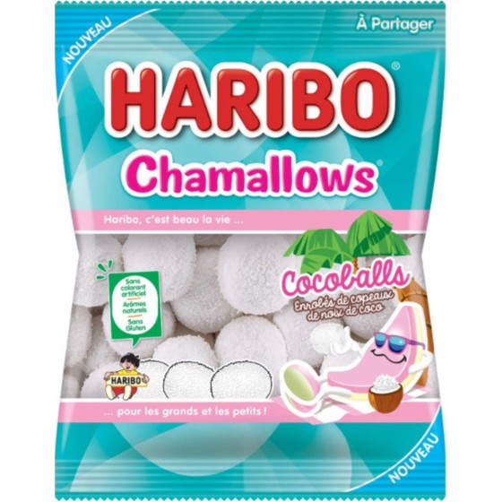 BONBONS CHAMALLOWS COCOBALLS HARIBO 175G