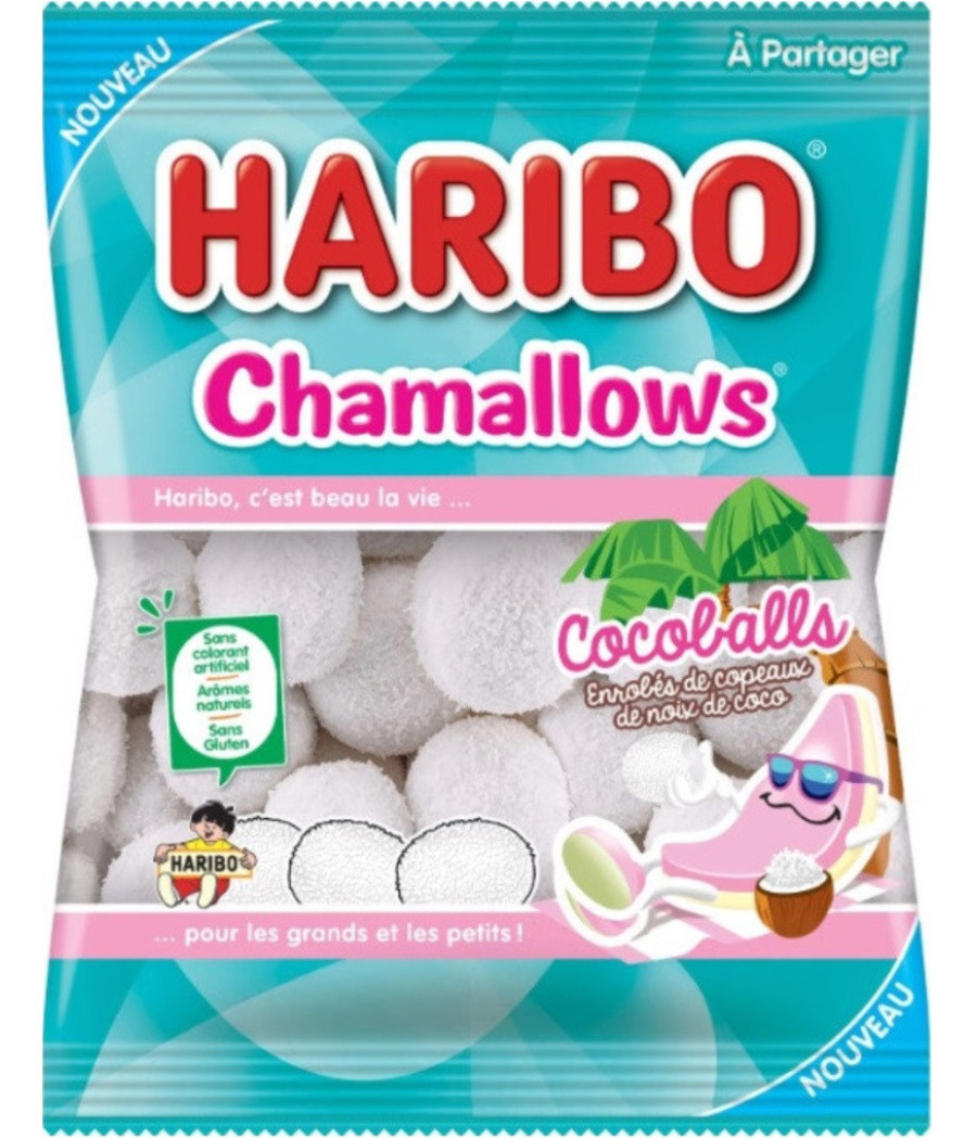 BONBONS CHAMALLOWS COCOBALLS HARIBO 175G