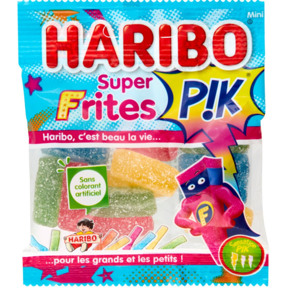 BONBONS SUPER FRITES PIK HARIBO 40G