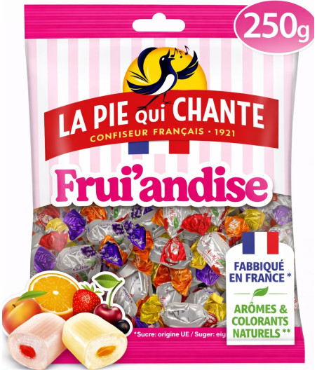 BONBONS FRUI'ANDISE LA PIE QUI CHANTE 250G