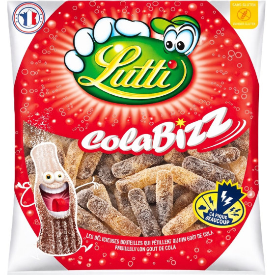 BONBONS COLA BIZZ LUTTI 275G